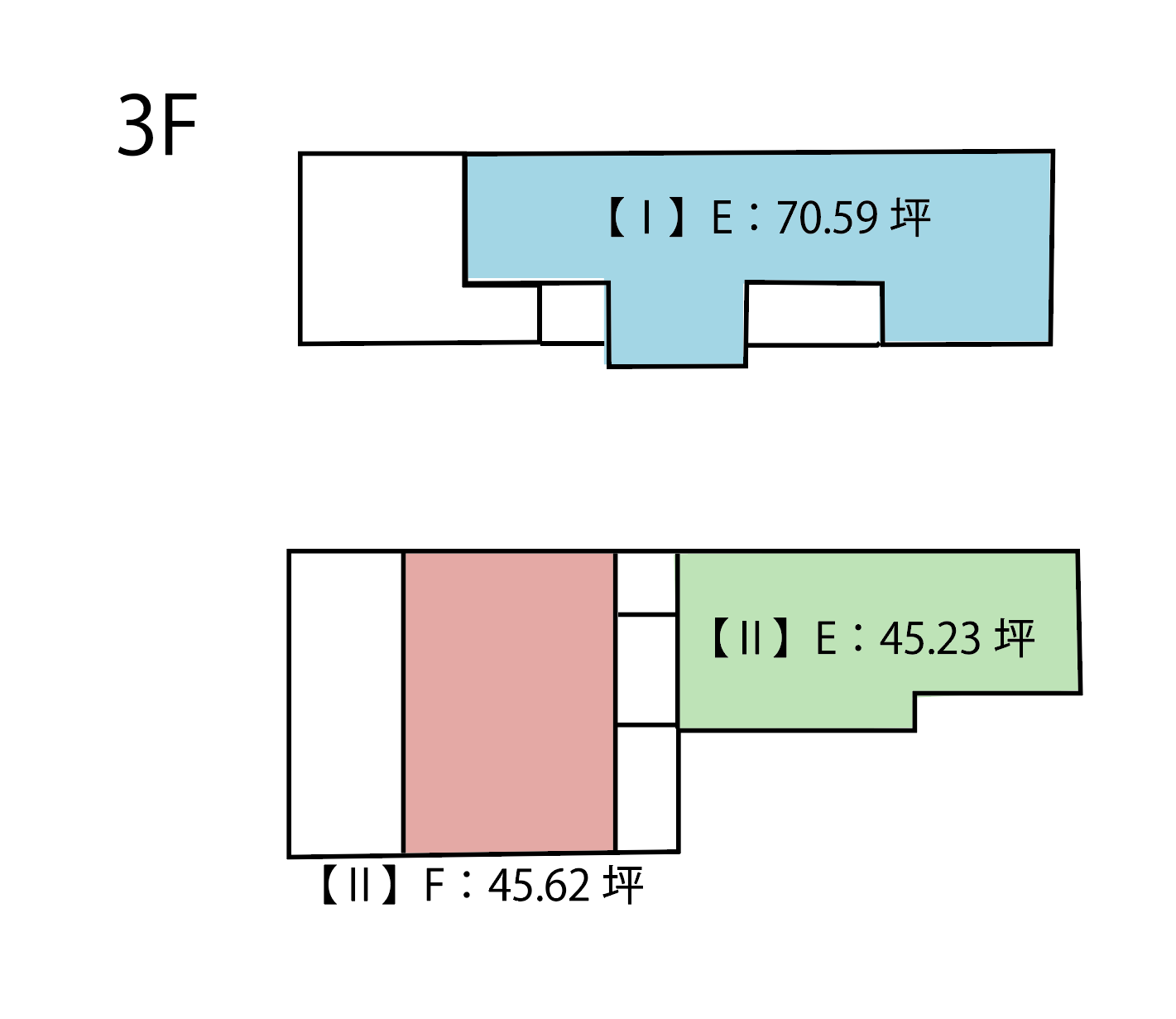 瓜生堂移転計画 （2駅の新設予定駅前）平面図の平面図