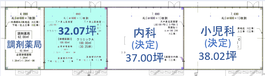 の平面図