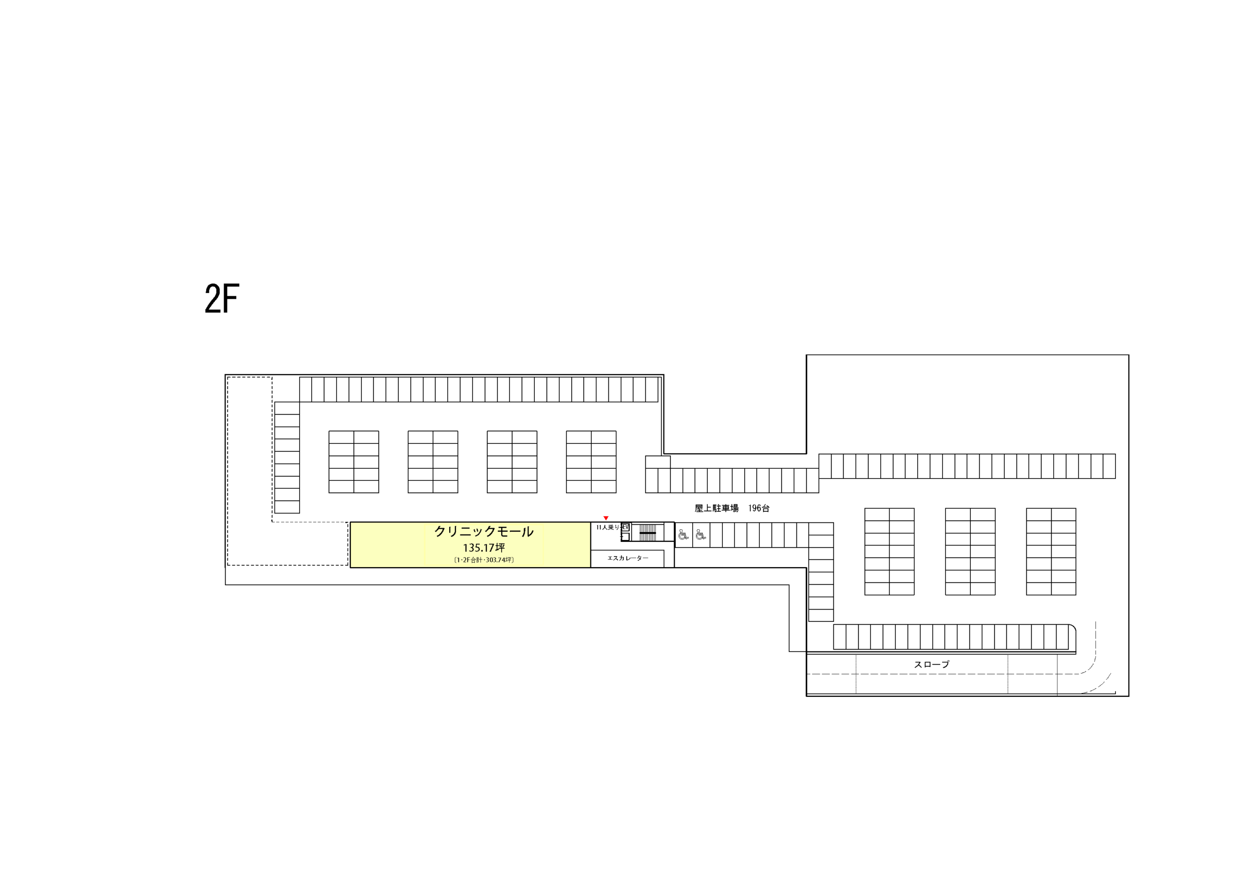 枚方大橋メディカルゾーン平面図